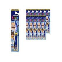 2080 키즈 브레드이발소 3스텝 칫솔, 02. 파랑색, 12개입, 2개