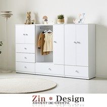 몬스빌리지 COMO 꼬모 스위트 오픈형 베이비 수납 서랍장 아기 옷장 베이비장 3색상, 600 베이비 수납장 (오픈형) 화이트워시