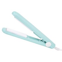 고데기 미니 물결 뿌리볼륨 앞머리 단발 고데기 짧은 머리 컬링 아이언 | 작은 세라믹 헤어 스트레이트너, 01 Green_01 미국