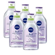 니베아 센시티브 케어링 미셀라 워터 400ml Nivea Sensitive Caring Micellar Waterl, 5개