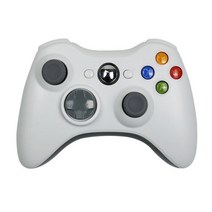 철권7조이스틱 피파게임패드 스팀게임패드 xbox 360 콘솔용 xbox 360 무선유선 컨트롤러용 게임 패드 xbox360 pc 게임 컨트롤러 조이패드용 2.4g 무선 조이스틱, 무선 화이트