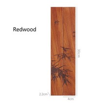 책문진 아크릴 책 문진 조각 Paperweights 레드 우드 중국 서예 회화 문진 고전 쌀 종이 흑단 pipapeles, 7G