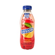 스내플 망고매드니스(PET) 473ml x 12ea, 상세페이지 참조