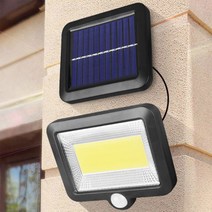 SOLAR ENERGY 100COB LED 태양광 센서등 투광기 태양열 발전 충전 등 야외 조명 동작감지 벽등, 태양광100COB센서등
