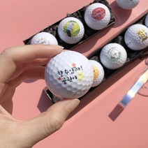 골프 공 커스 텀 터마이징 레터링 볼 3구 5구 세트 골린이 입문 어버이날 선물 포장 랜드 용, 문구변경X, 25