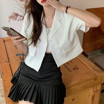 애던 반팔 자켓