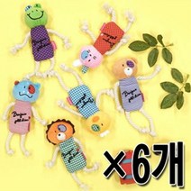 키밍 / D17 바스락 토이2 6개세트 1봉 애견장난감, 상세 설명 참조