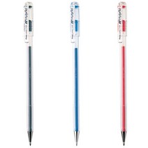 펜텔 하이브리드펜 0.5mm 낱개 K105 펜탈볼펜 중성펜, 흑색