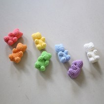 [Ancalls] [DIY키트] 젤리곰 코바늘인형 Gummy Bear, D) 아이돌 파스텔