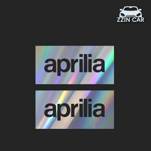 찐카 아프릴리아 aprilia 로고 차량용 데칼스티커 ZCG-25, 카본
