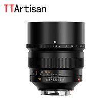 [국내공식판매점] TTArtisan M 90mm F1.25 라이카 M 마운트, 블랙