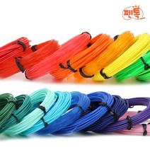 펜톡 3D펜 PLA 필라멘트 재료 7m 37색 (1.75mm), 36-투명