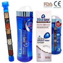 블루아이저 알카라인 미네랄 이온 워터 텀블러 500ml 필터포함 알칼리수 변환 물통, 단품