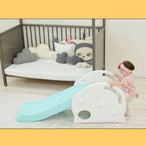아기 아이 실내 놀이터 높낮이 조절 미니 미끄럼틀