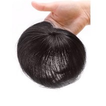 헤어 머리 뽕 정수리 탑 가마 머리꼭지 숫구멍 원형 탈모 커버 가리개 인모 부분 가발 핀 고정 탈착, 상세 참조, 상세 참조
