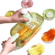 시크라이프 가정용 다용도 만능채칼 예쁜 투명 멀티 채썰기 편썰기 강판 슬라이스