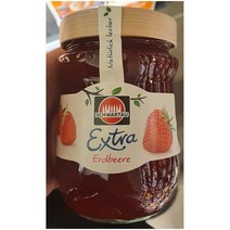(독일마트) 1+1+1 SCHWARTAU 엑스트라 비건 딸기잼 딸기스프레드 340g Extra Erdbeere