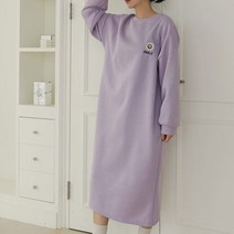 여성 자수 기모원피스 겨울 롱 빅사이즈 임부복 임산부 외출복