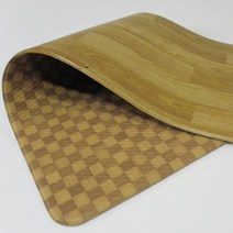 우드 체크 주방 매트 방수 코팅 현관 디딤판 롤 발판