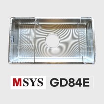 한샘 MSYS GD84E 프리미엄 사각싱크볼 악세사리 배수구 포함, 일반배수구