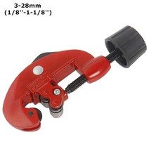 동관 확장기 파이프 머신 확관기 튜브 커터 플레어 도구 키트 3-28mm 수동 미터법/인치 확장 마우스 부품 장치 구리, 01 Tube cutter