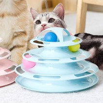 헨리남 고양이 장난감 쥐돌이 타워트랙