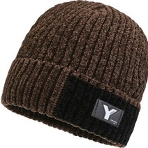 헨센 남성용 겨울 방한 니트 모자 Y