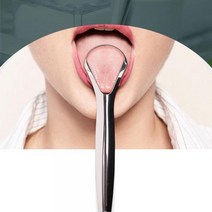 1+1 스텐 혀클리너 백태 설태 제거 혀닦기 혀칫솔 혓바닥, 10개