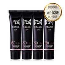 [봄맞이특가@@] 메디 랩 다마스크 장미 블랙로즈 핑크톤업 광채 블로썸 선크림 SPF 50+ / PA++++ (주름개선 미백 자외선 차단 3중 기능성), 4개, 60g