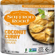 Saffron Road Simmer Sauce Non-GMO Gluten-Free Halal Kosh, 상세설명참조