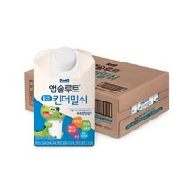 앱솔루트 킨더밀쉬 200ml, 우유맛, 5개
