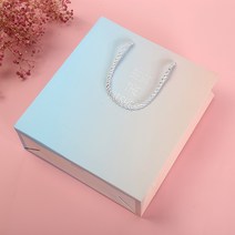 상큼 선물박스 코스메틱 초코 동반자 화장품정리대 발렌타이데이 플러워팟, T08-정사각 탬버린백, C01-그라데이션 0677 직렬