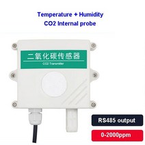 일산화탄소 경보기 탐지기 2000/5000ppm/1%/3%/65% RS485 4-20mA 이산화탄소 미터 CO2 센서 송신기, 05 3 in 1 2000ppm