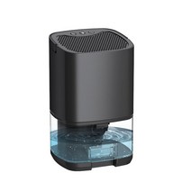 미니 제습기 실내 건조 및 정화 공기 욕실 침실 주방 지하실 옷장에 적합 1000ml, 2.Black - 미국 플러그