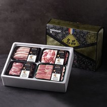 한돈선물세트 3호 냉장 삼겹살 목살 항정살 가브리살 2kg 고기선물세트 흙향돈한우, 옵션2 특수부위(가브리1팩선택)
