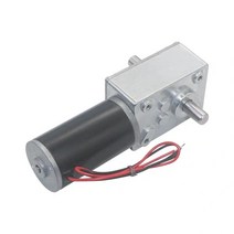 웜기어 감속기 모터 더블 샤프트 31ZY 영구 자석 DC 터빈 웜 기어 모터 12v24V 커튼 기계 빌보드, 05 27rmp_01 12V