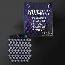 [엑설런트 12V] 볼트런 12V 전압안정기 하이브리드 (연료절감 출력향상 배터리복원 소음감소 매연감소), 12V용 엑설런트 12V, 1개