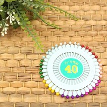 마미쏘잉/ 진주시침핀 40개 100개/ 실크핀 프랑스자수 퀼트 바느질기본도구, 진주시침핀40개