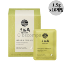 오설록 제주난꽃향 그린티, 15g, 10개입, 8개