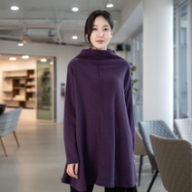 모슬린 엄마옷 반폴라 롱 티셔츠 ETP112019 마담 미시옷 중년여성의류 빅사이즈 50대 60대여성옷