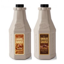까로망 65℃ 소스 2kg 2종 초콜릿 카라멜, 단품