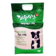 근육형성도움 단백질함유 중형견용 사료 5kg / 강쥐 균형 케어 먹이 활력