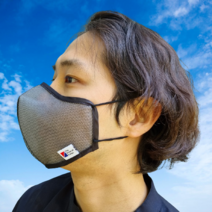 1+1 먼지 황사 비말 메쉬 스포츠 마스크, 화이트