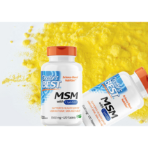 닥터스 베스트 엠에스엠 MSM 옵티 MSM 1500 mg 120 타블렛, 120정, 5개