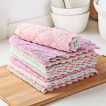 [응다팔아6279] 만능행주 매직행주 주방걸레 물먹는행주 일회용행주 주방물수건, ★★옵션확인必 벨벳 행주 극세사 주방 양면 타올, ★★단일상품