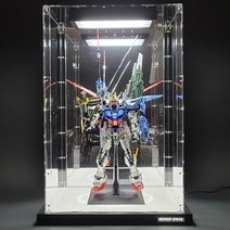PG 퍼펙트 스트라이크 전용 장식장 케이스(LED 조명) - 피규어 아크릴 케이스, 00.기본케이스 단품