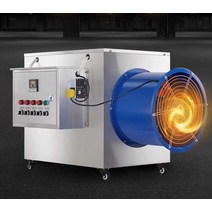 산업용 전기 열풍기 농업용 대형 온실 히터 건조기, 5KW220V고급+20m윈드벨트+누수방지장치