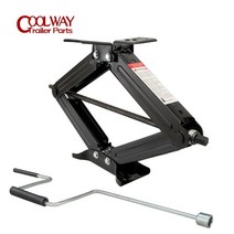 캠핑카제작부품 악세사리 5000 lbs rv camper scissor leveling jacks 트레일러 스태빌라이저 핸들 코너 스테디 스탠드 지지대 다리 부품 캐러밴, 없음