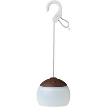 스노우피크 호즈키 캠핑 랜턴 실내 전등, 브라운개