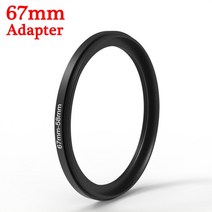 KnightX 프리즘 필터 49mm 52mm 분할 디옵터 변경 가능 번호 UV CPL ND 전화 카메라 매크로 렌즈, 67mm Adapter